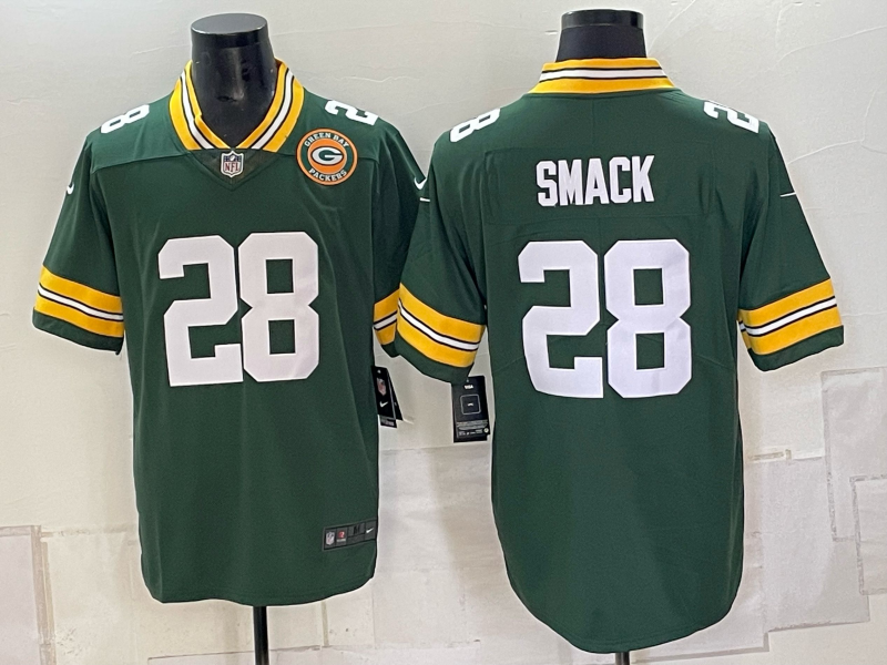 Men Green Bay Packers #28 Smack green 2026 Nike NFL Jersey 100405